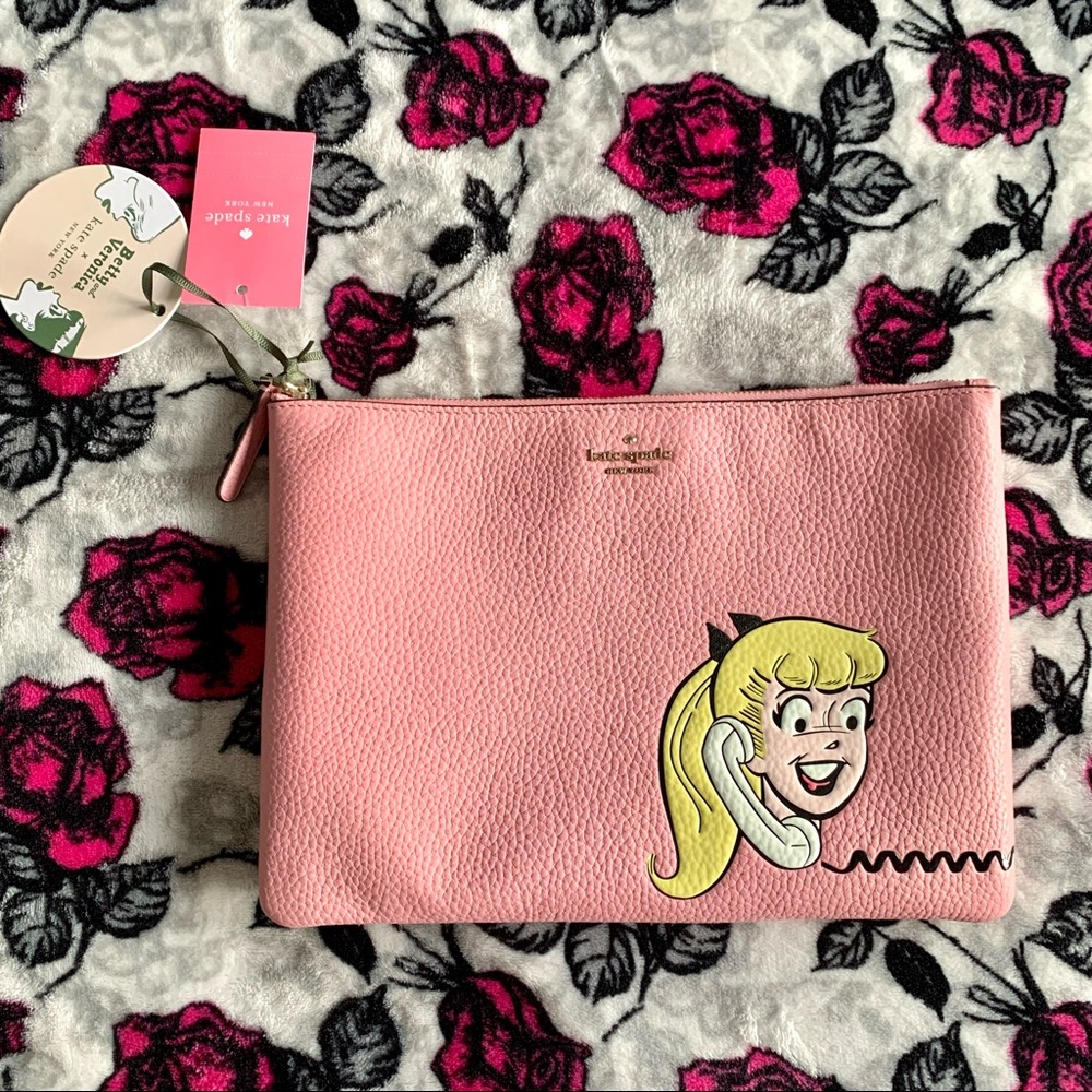 Kate Spade Archie Comics Large Zip Pouch
